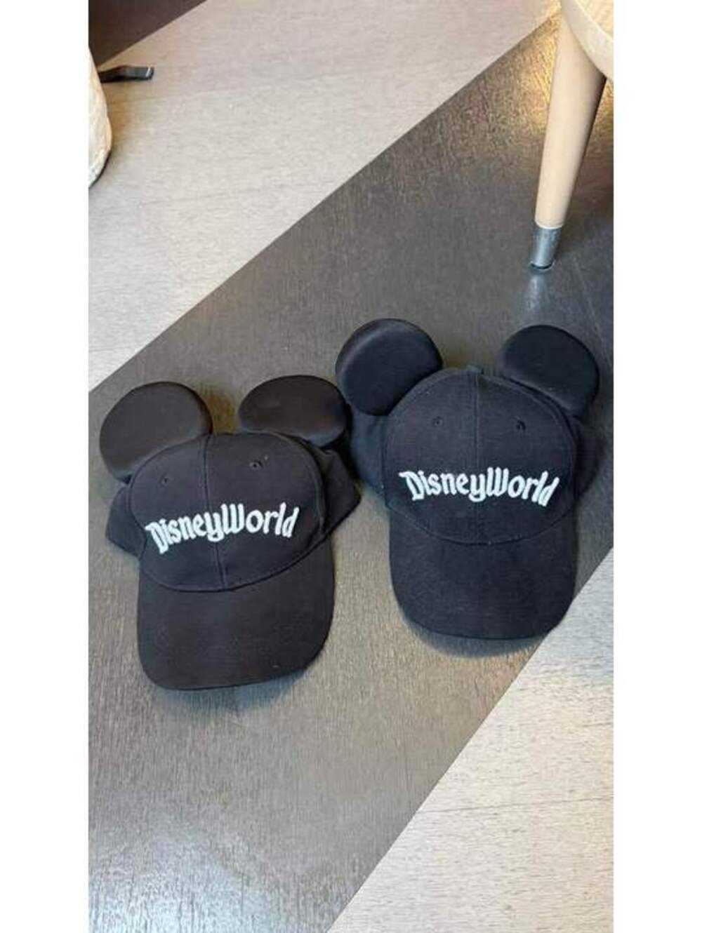Cute zo designs child and adult matching Disney world hats